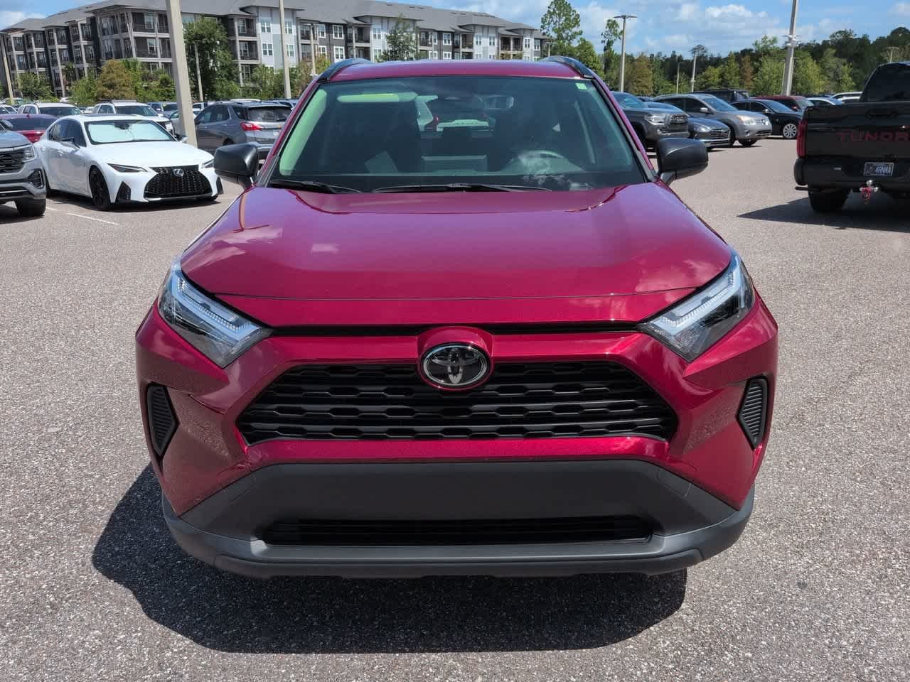 Certified Used 2025 Ruby Flare Pearl Toyota Hybrid LE image 9