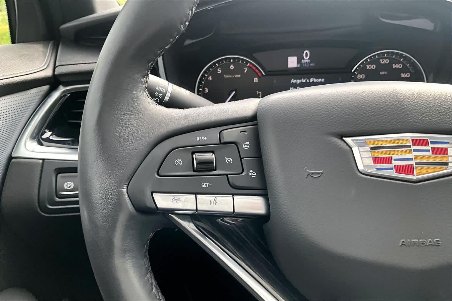 Used 2024 Stellar Black Metallic Cadillac FWD Premium Luxury image 20