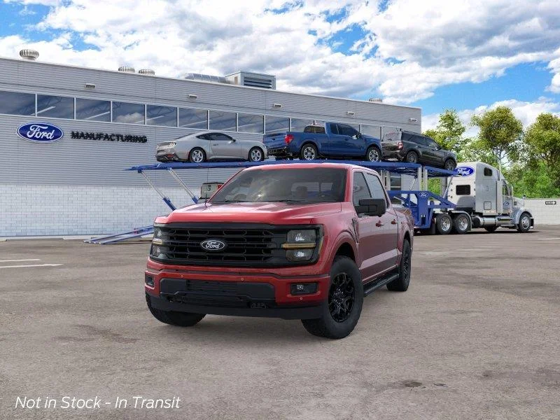 New 2026 Ruby Red Metallic Tinted Clearcoat FORD XLT image 3
