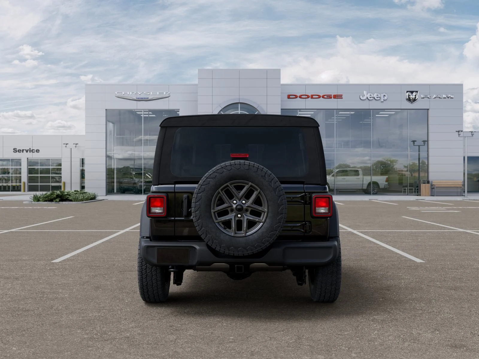 New 2025 Black Clearcoat Jeep Sport S image 34