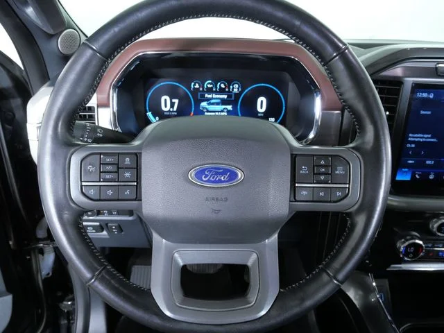 Certified Used 2021 Black Ford Lariat image 28