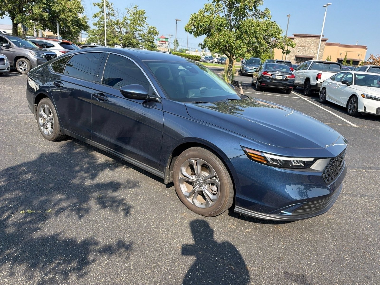 Certified Used 2024 Canyon River Blue Metallic Honda EX image 33