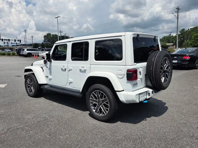 Used 2023 White Jeep Sahara 4xe image 6