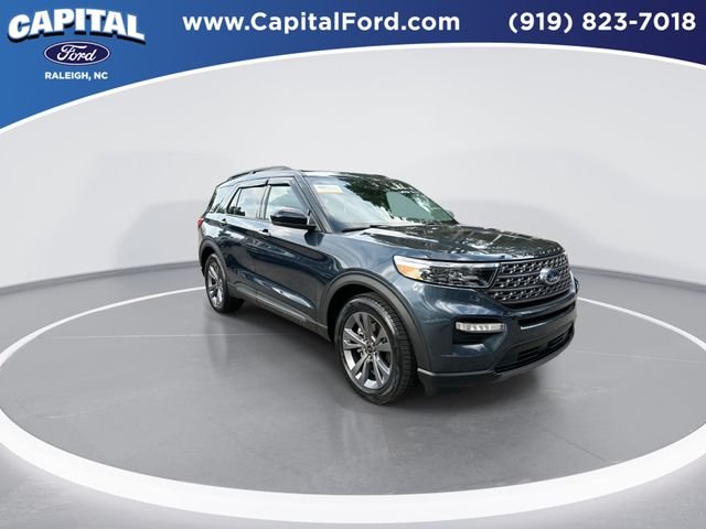Used 2023 Blue Ford XLT image 2