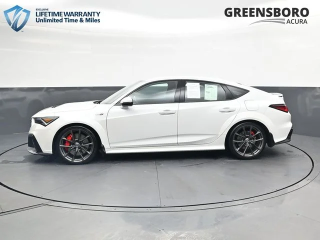 Used 2025 Platinum White Pearl Acura TYPE S image 10