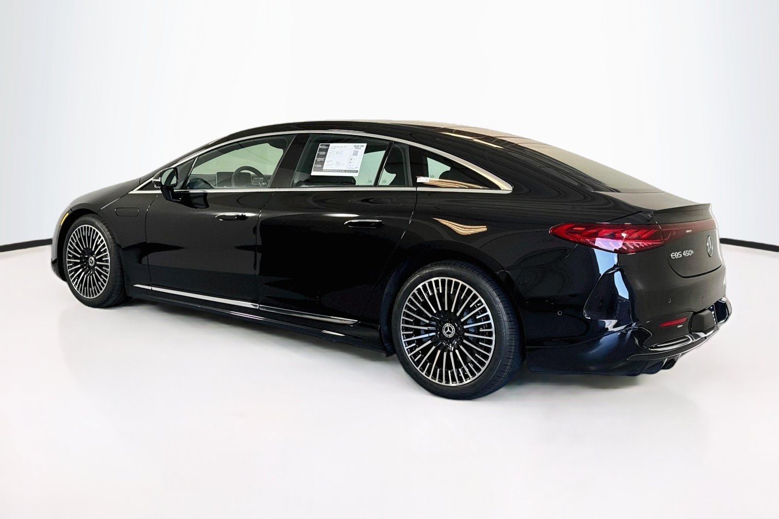 Certified Used 2022 Obsidian Black Metallic Mercedes-Benz EQS 450+ image 7