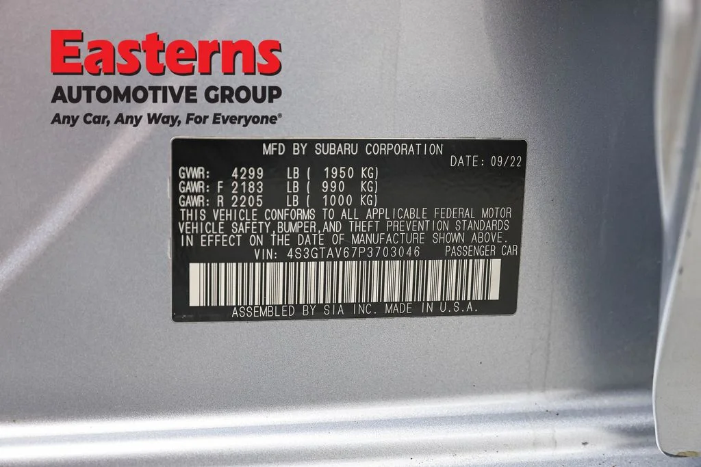 Used 2023 Silver Subaru Premium image 35