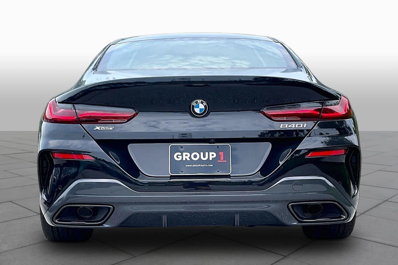 New 2026 Black Sapphire Metallic BMW 840i image 4