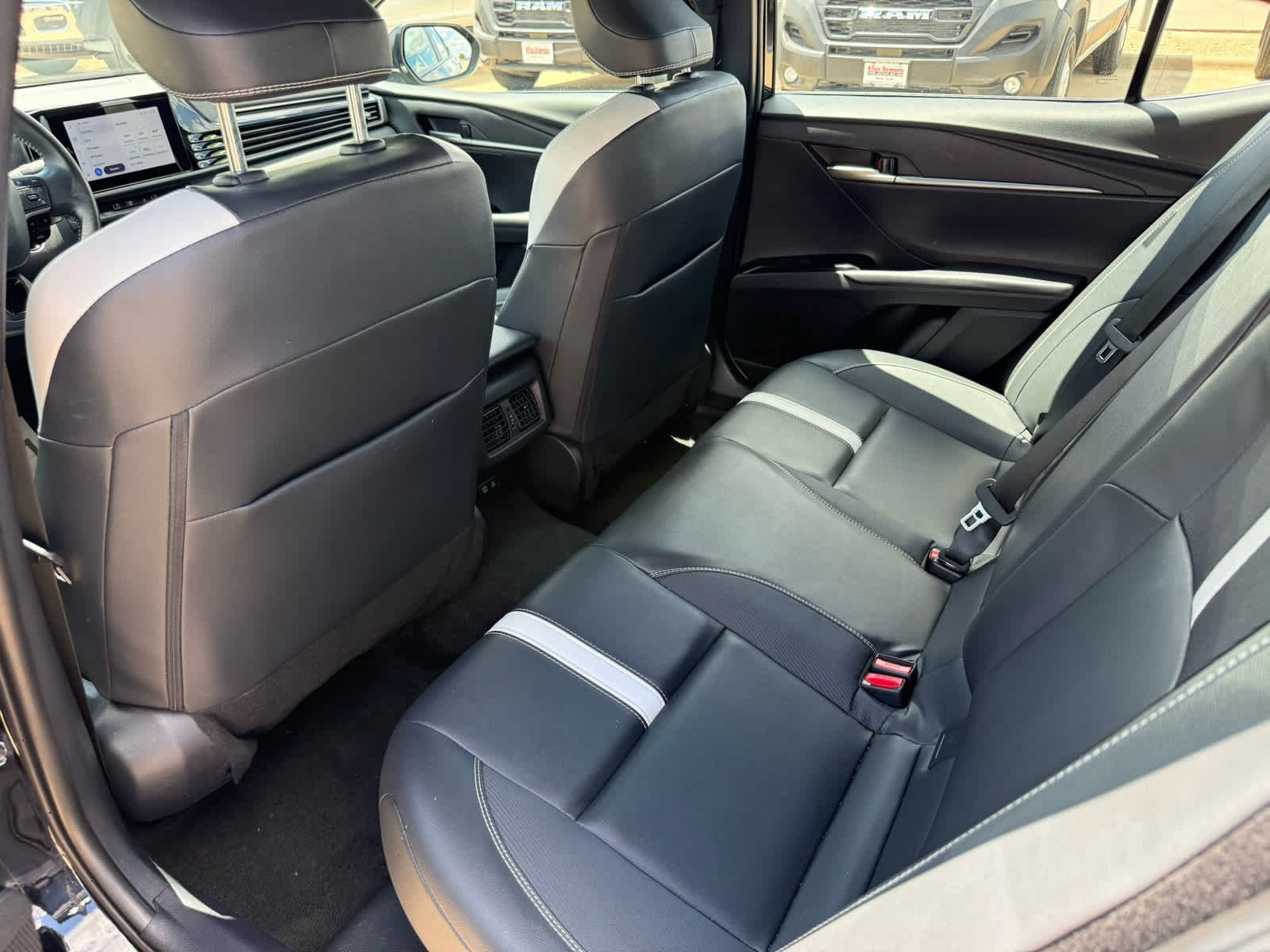 Used 2025 Midnight Black Metallic Toyota XSE image 11