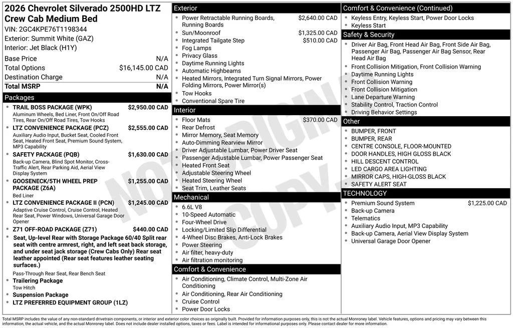 2026 Chevrolet Silverado 2500 HD LTZ - Photo 48