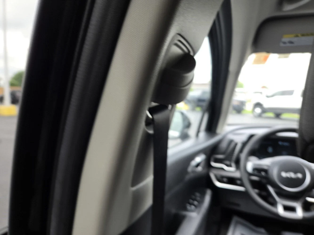 Used 2025 Ebony Black Kia LX image 31