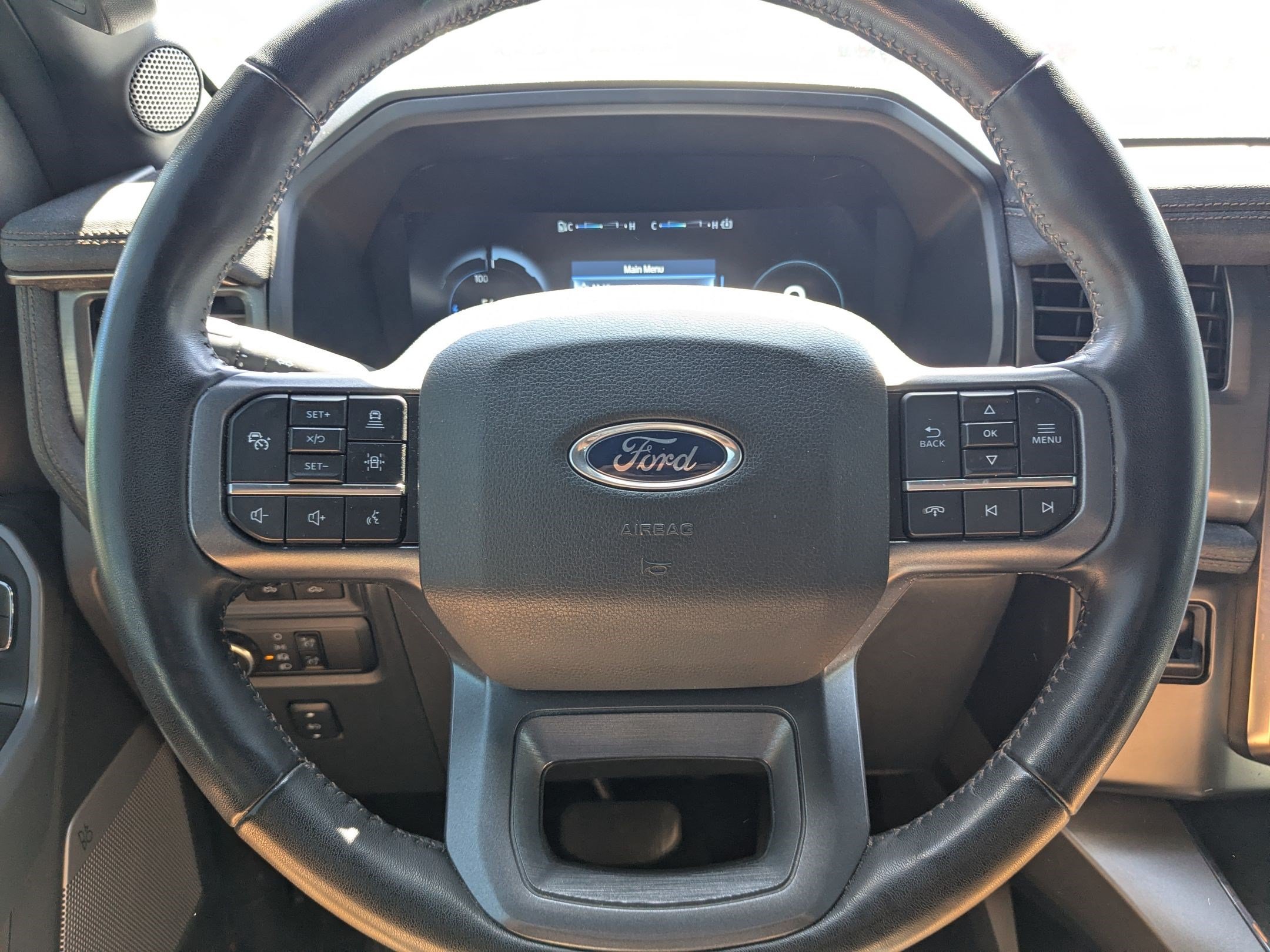 Used 2023 Azure Gray Metallic Ford LARIAT image 16