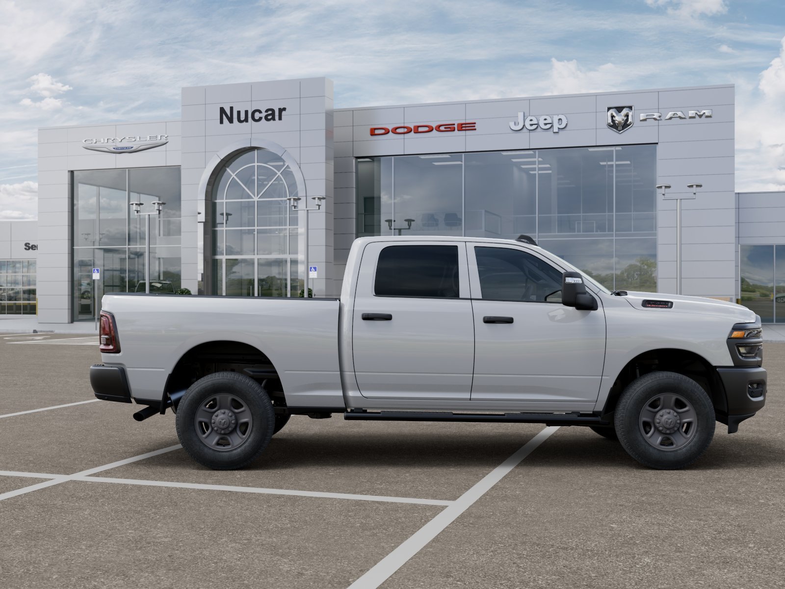 New 2026 Bright White Clear-Coat Exterior Paint RAM TRADESMAN image 116