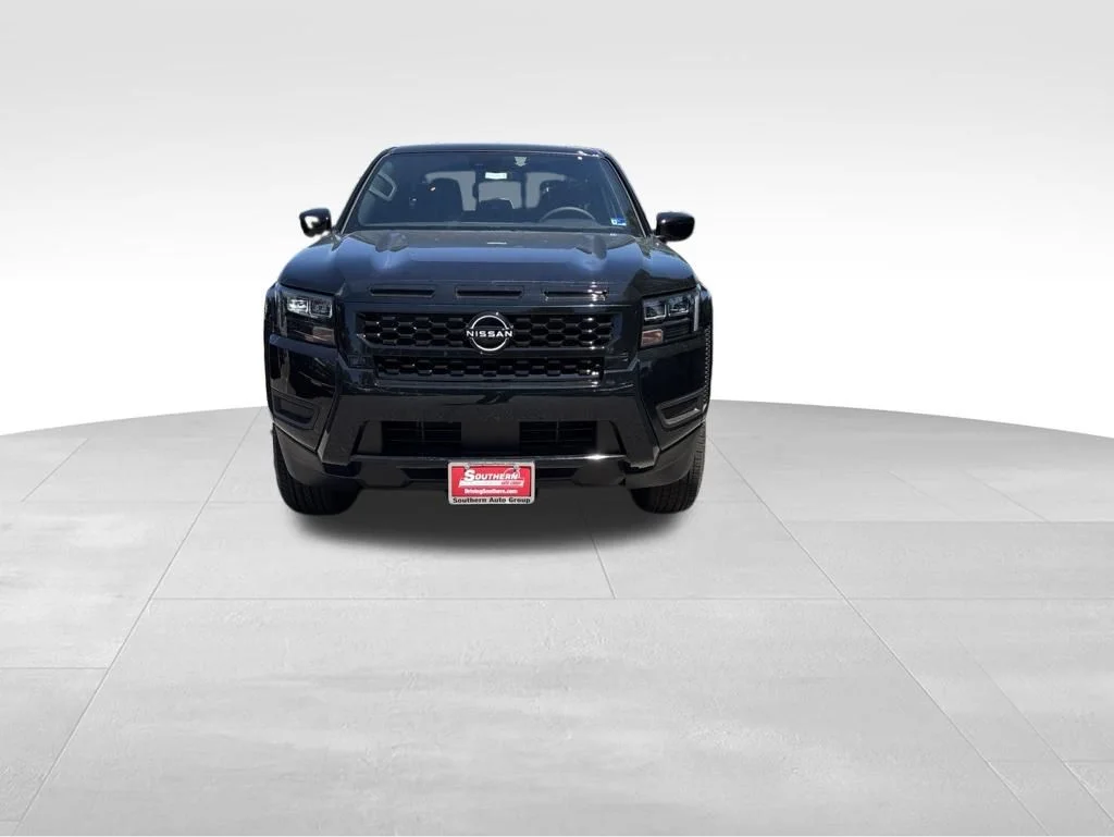 New 2026 Super Black Nissan Crew Cab SV Long Bed image 7