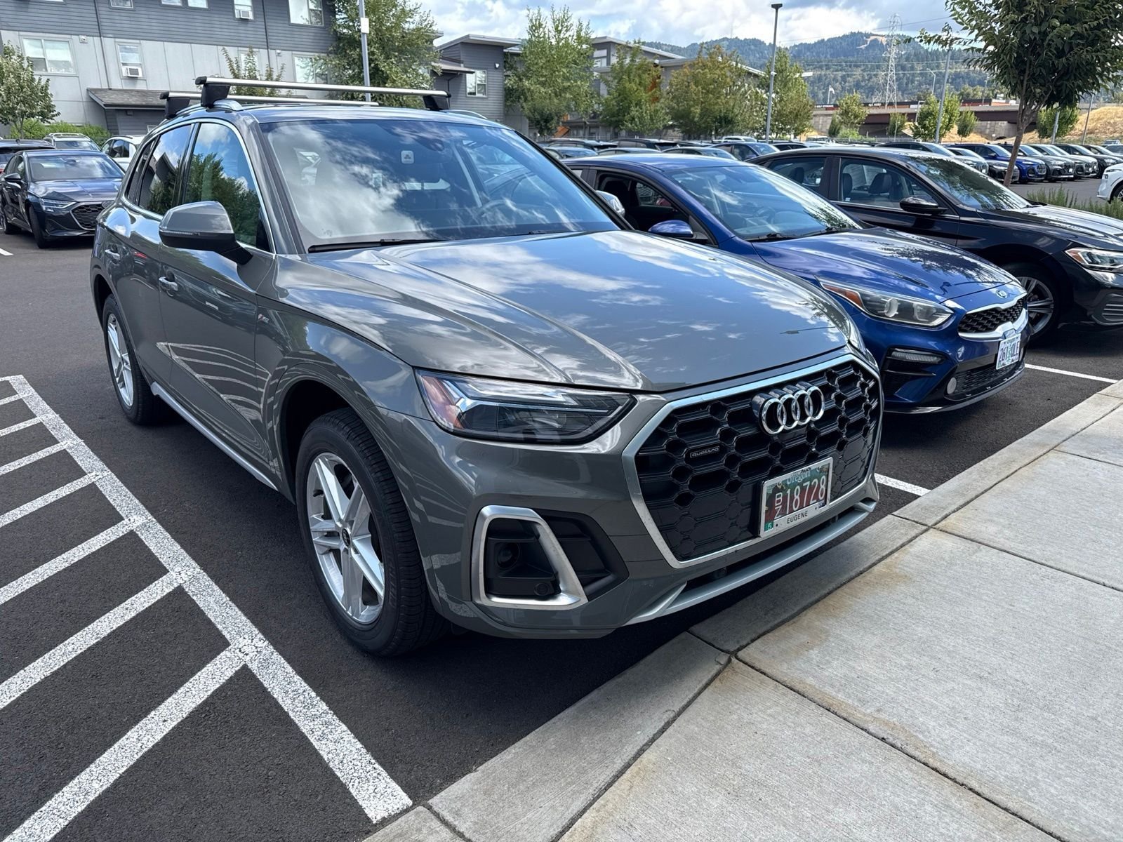 Used 2024 Gray Audi 55 Premium Plus image 1
