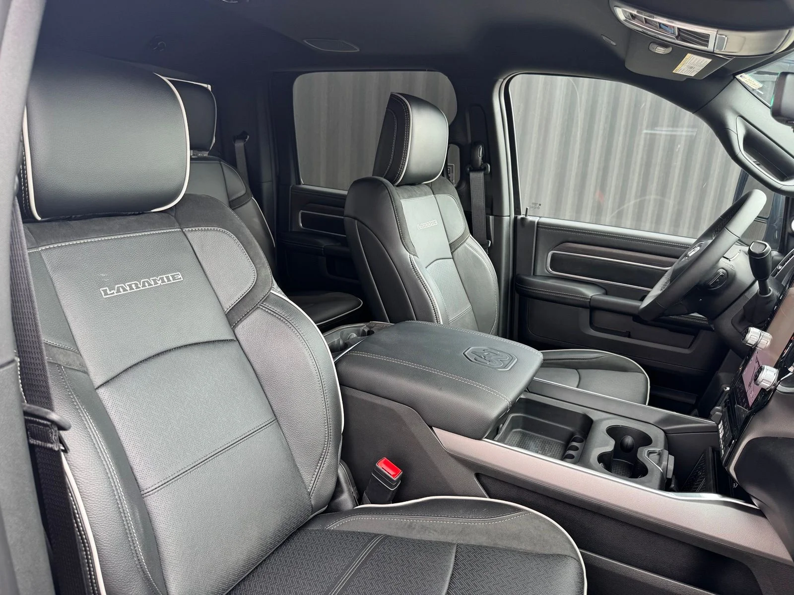 New 2026 Ceramic Gray Clearcoat RAM Laramie image 47