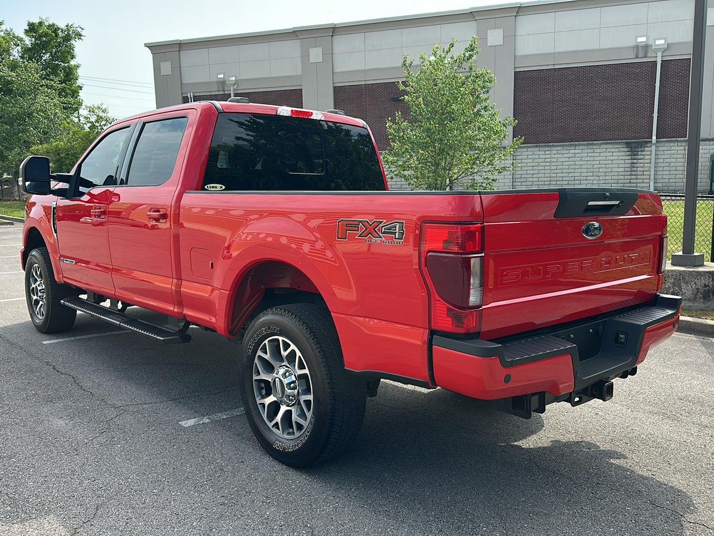 Certified Used 2022 Red Ford LARIAT image 3