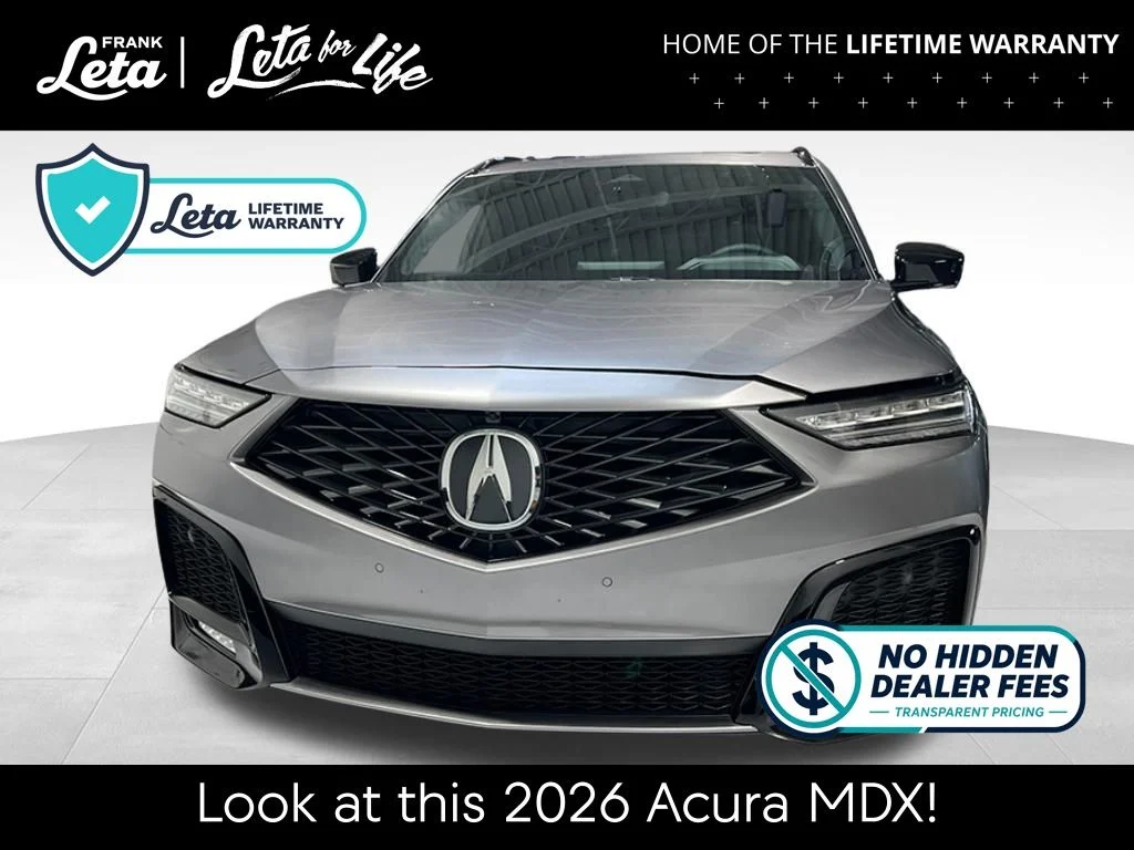 New 2026 Black Acura A-Spec Advance Package image 9