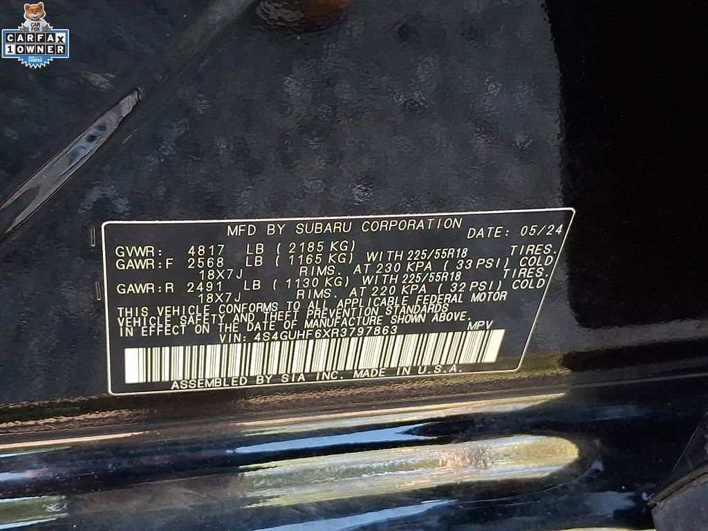 Used 2024 Gray Subaru Sport image 27