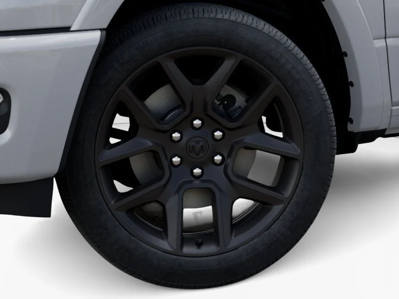 New 2026 Bright White Clear-Coat Exterior Paint RAM Laramie image 9