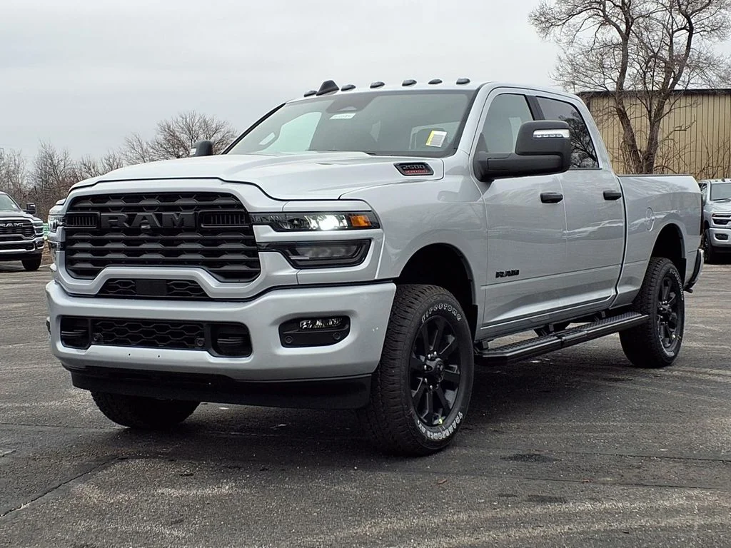 New 2026 Silver-Zynith Exterior Paint RAM Big Horn image 2