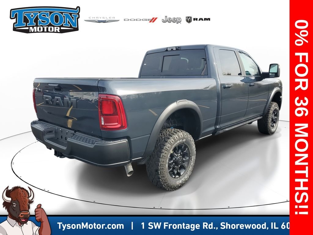 New 2026 Forged Blue Metallic Exterior Paint RAM Power Wagon image 4