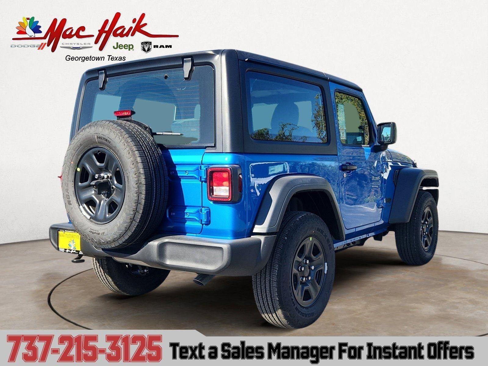 New 2026 Hydro Blue Pearl-Coat Exterior Paint Jeep Sport image 5