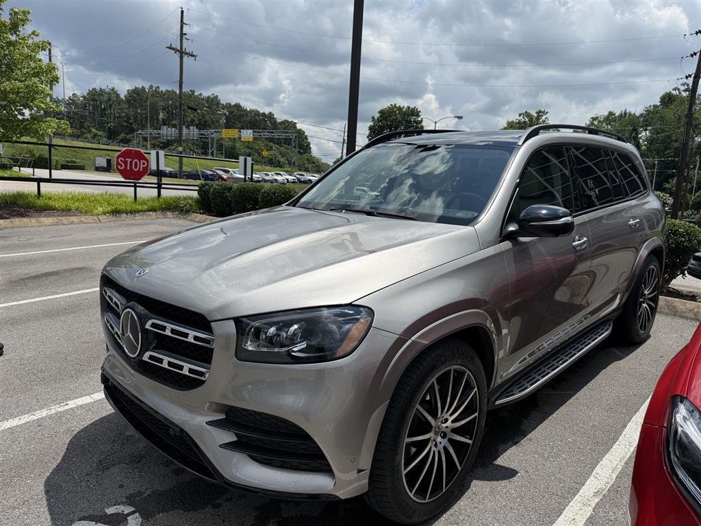 Certified Used 2022 Mojave Silver Metallic Mercedes-Benz GLS 450 image 5