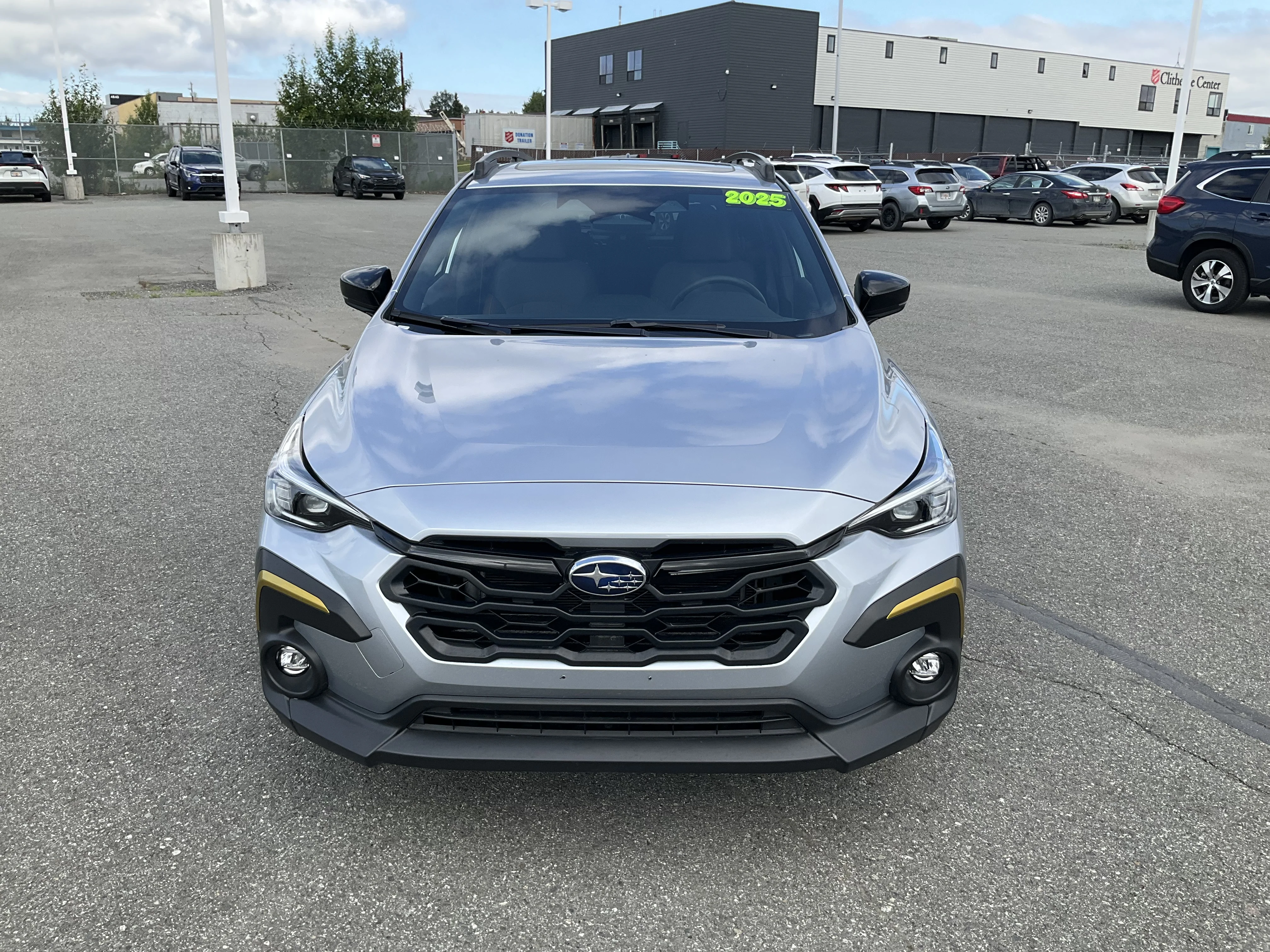 Used 2025 Ice Silver Metallic Subaru Sport image 2