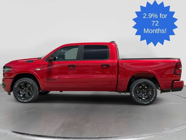 New 2026 Molten Red Pearl-Coat Exterior Paint RAM Big Horn/Lone Star image 11