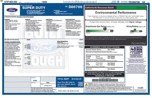 New 2026 Carbonized Gray Metallic Ford F-250® XL image 15