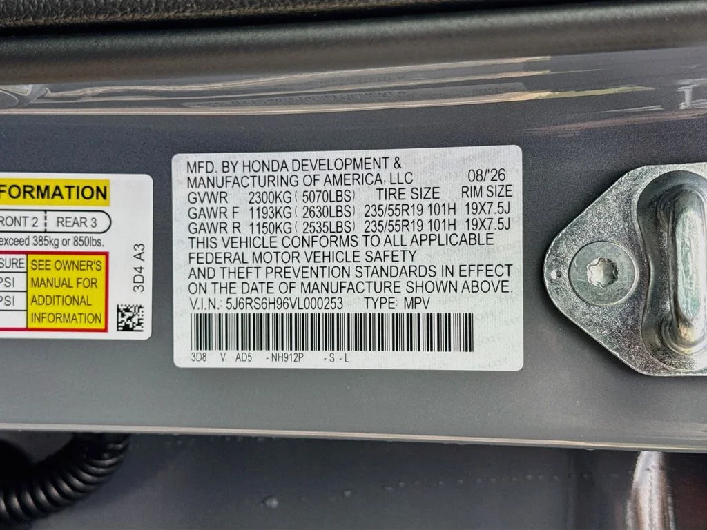 New 2027 Urban Gray Pearl Honda Sport Touring image 26