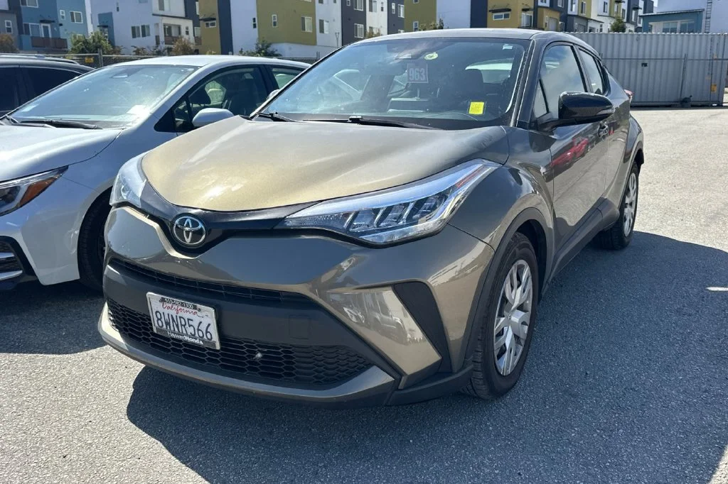 Certified Used 2021 Brown Toyota LE image 2