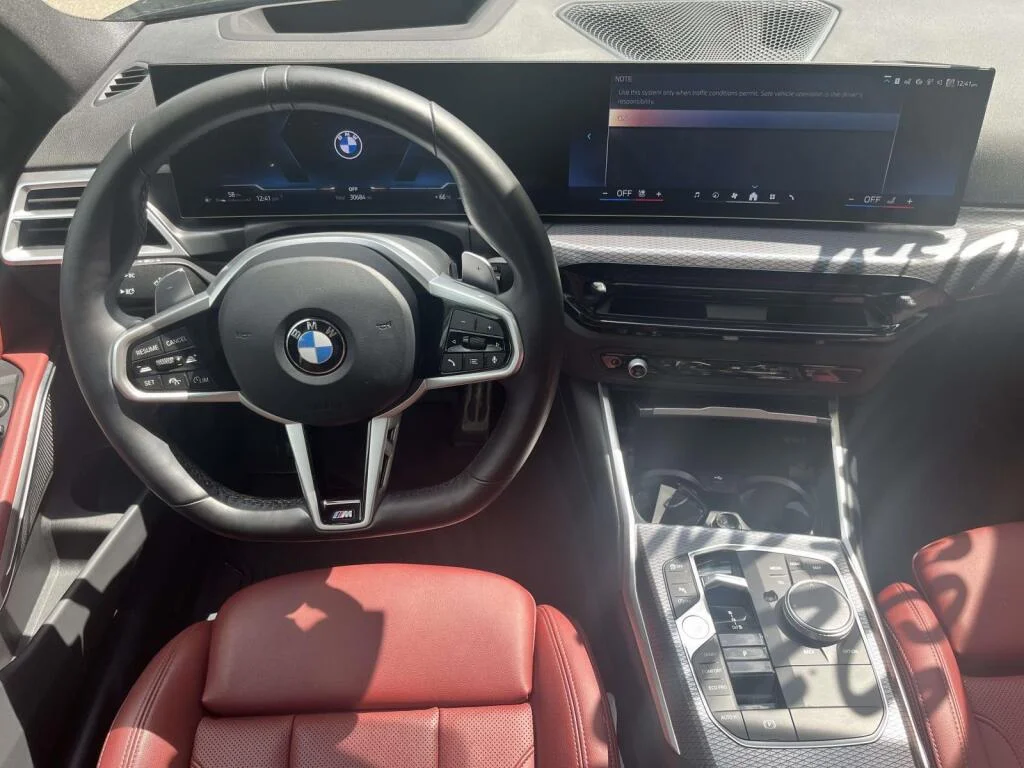 Certified Used 2025 Black Sapphire Metallic BMW 330i xDrive image 2
