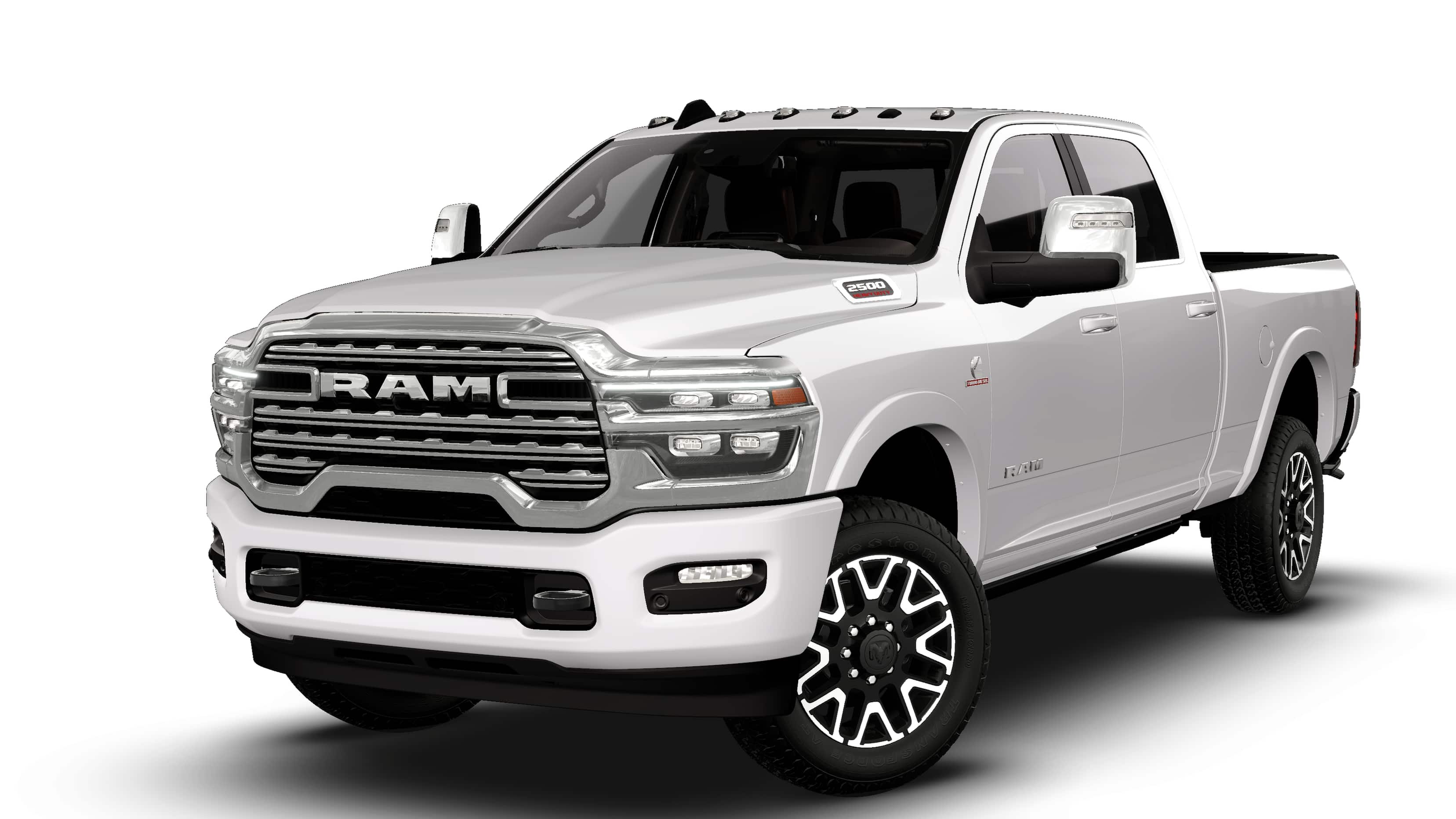 New 2027 Bright White Clear-Coat Exterior Paint RAM Longhorn image 13