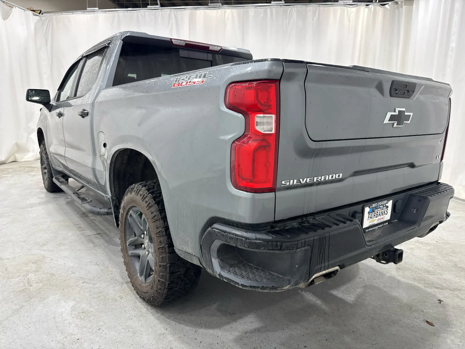 Used 2021 SATIN STEEL METALLIC Chevrolet LT Trail Boss image 3