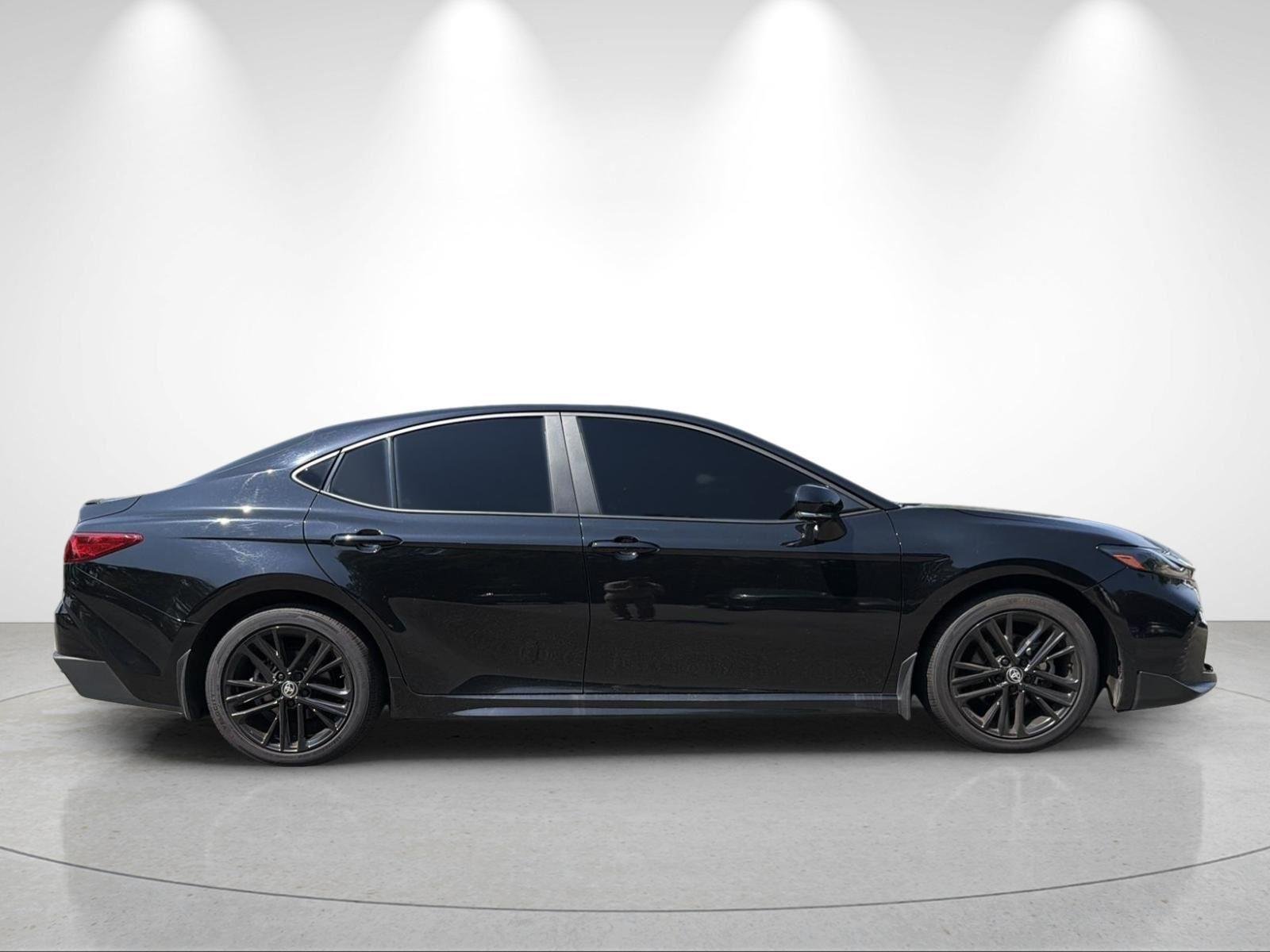 Used 2025 Midnight Black Metallic Toyota SE image 6