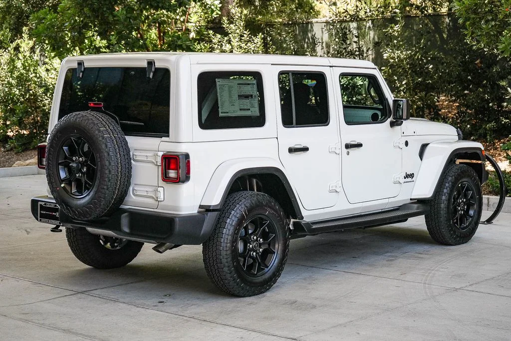New 2026 Bright White Clearcoat Jeep Sport image 6