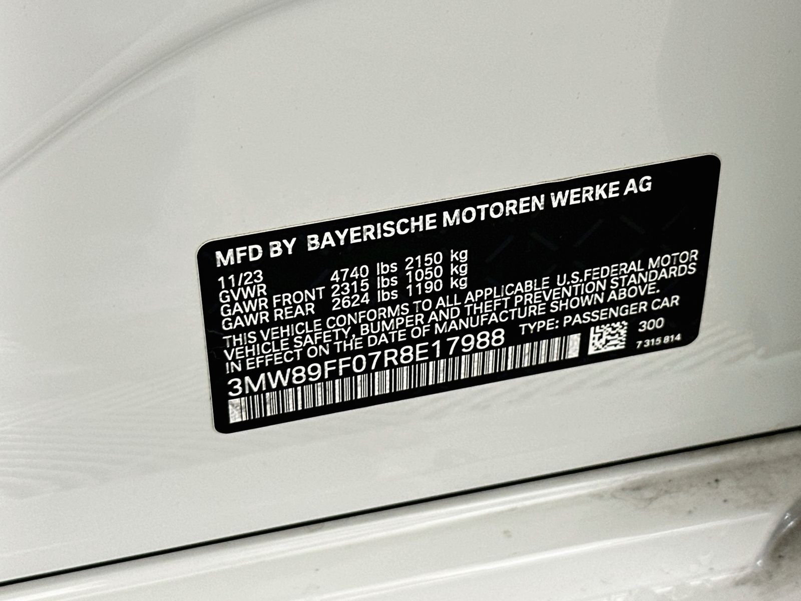 Used 2024 Alpine White BMW 330i xDrive image 33