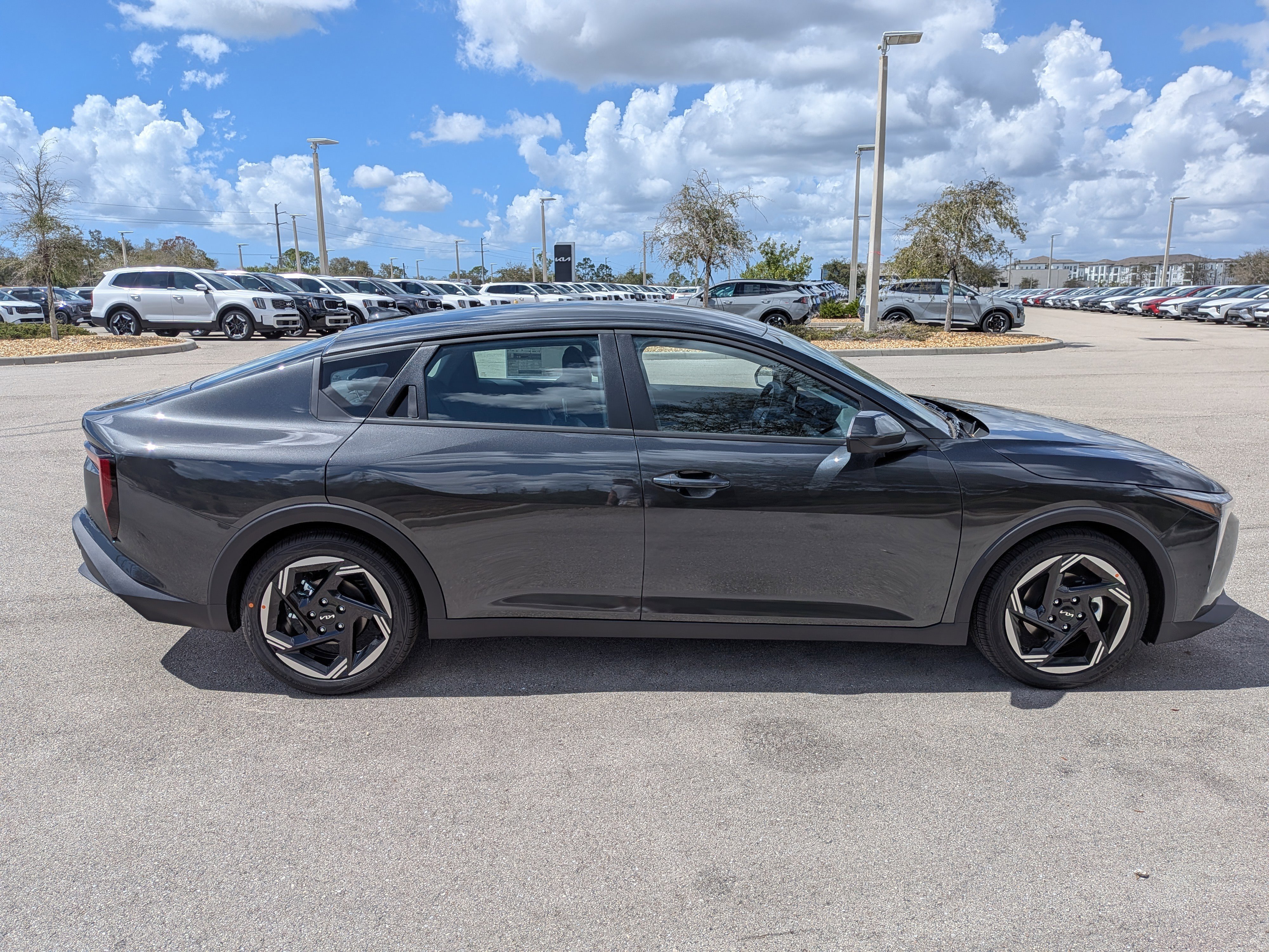 New 2026 Interstellar Gray Kia EX image 4