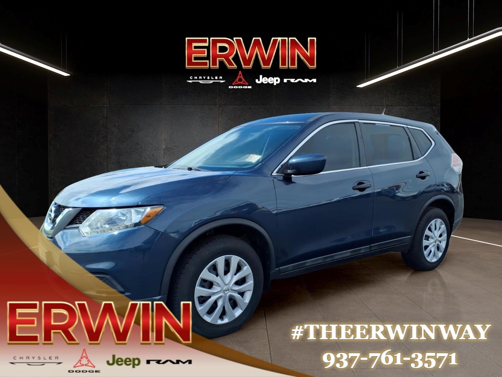 Used 2016 Arctic Blue Metallic Nissan S image 3