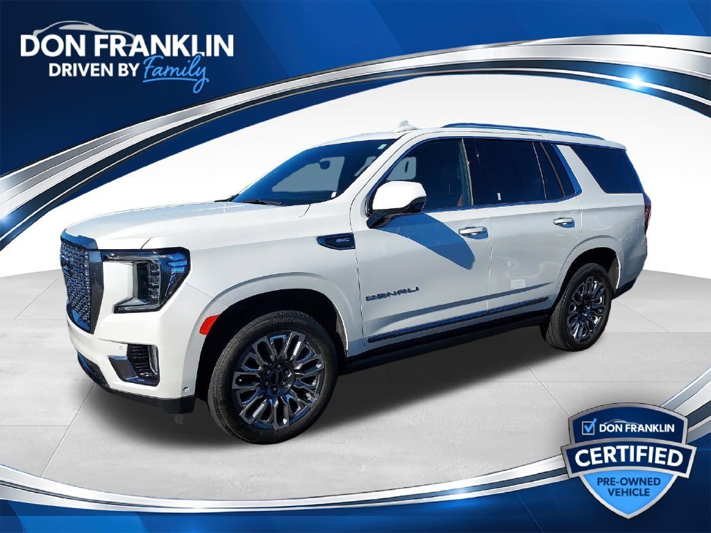 Certified Used 2024 White GMC Denali Ultimate image 1