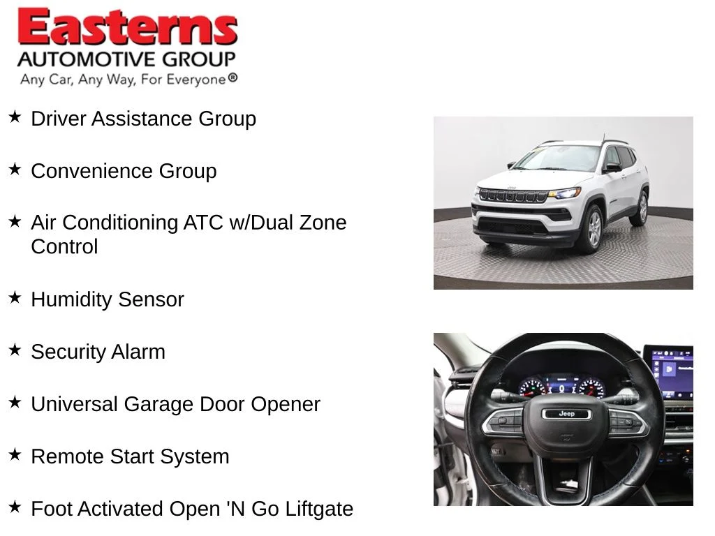 Used 2022 White Jeep Latitude image 11