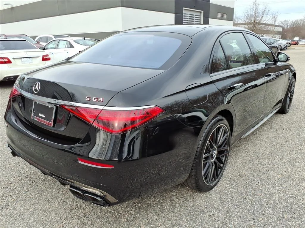 New 2026 Obsidian Black Metallic Mercedes-Benz AMG® S 63 E 4MATIC® Sedan image 6