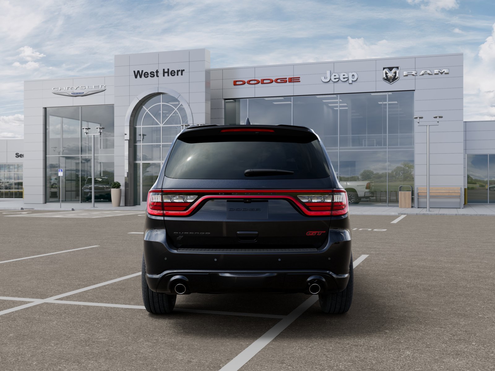 New 2026 Diamond Black Clear-Coat Exterior Paint Dodge DURANGO GT PLUS AWD image 33