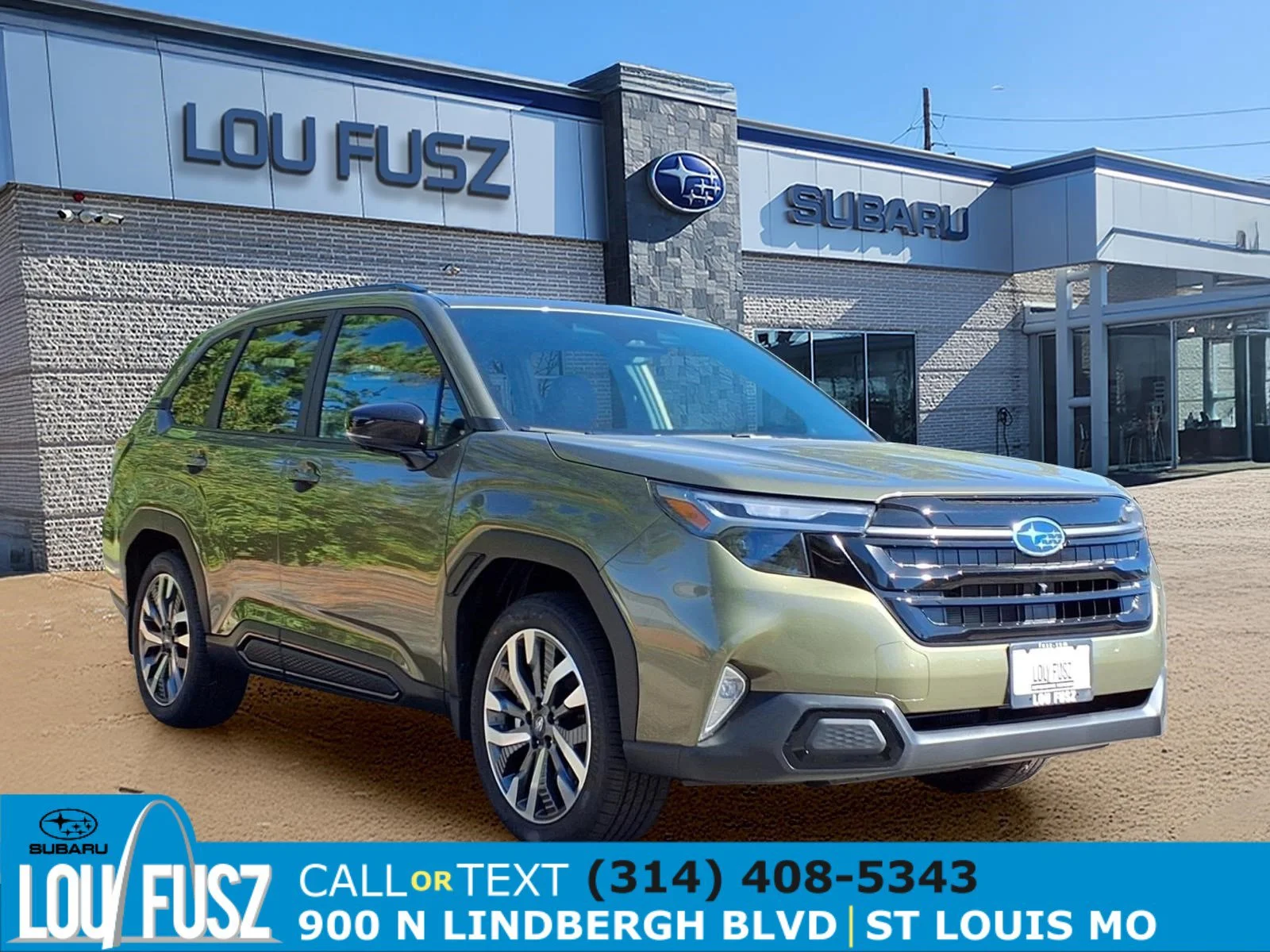 New 2026 AUTUMN GREEN METALLIC Subaru Touring image 1