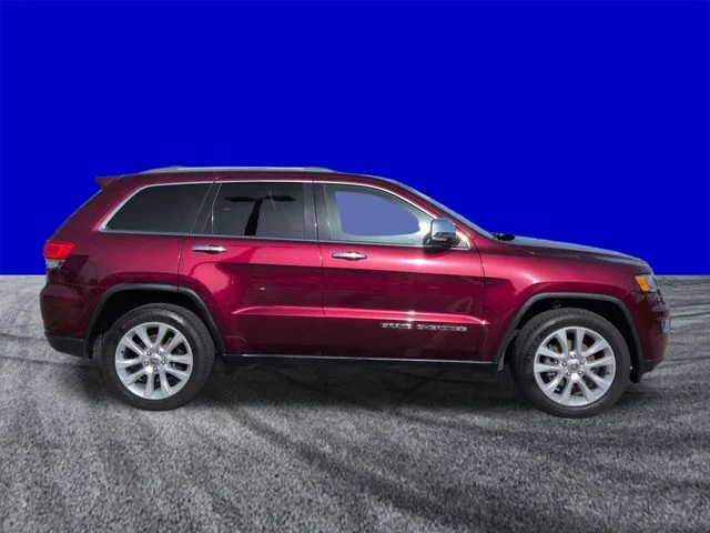Certified Used 2017 Velvet Red Pearlcoat Jeep Limited image 3