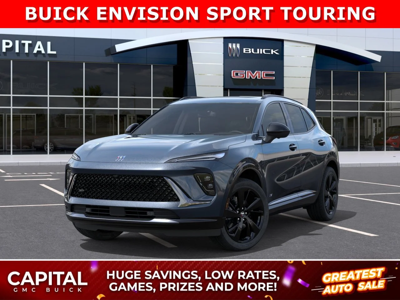 New 2026 QUARTZ BLUE METALLIC Buick Sport Touring image 1