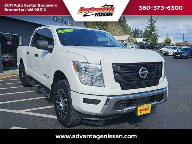 Used 2022 Glacier White Nissan SV image 8