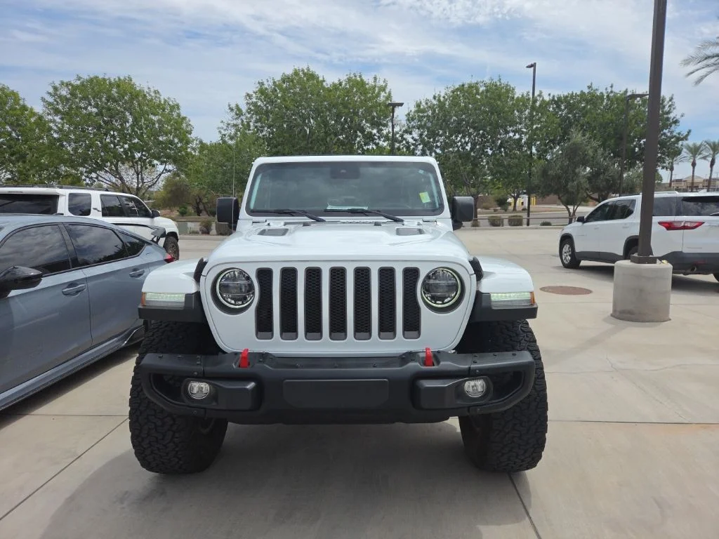 Certified Used 2021 White Jeep Unlimited Rubicon image 2
